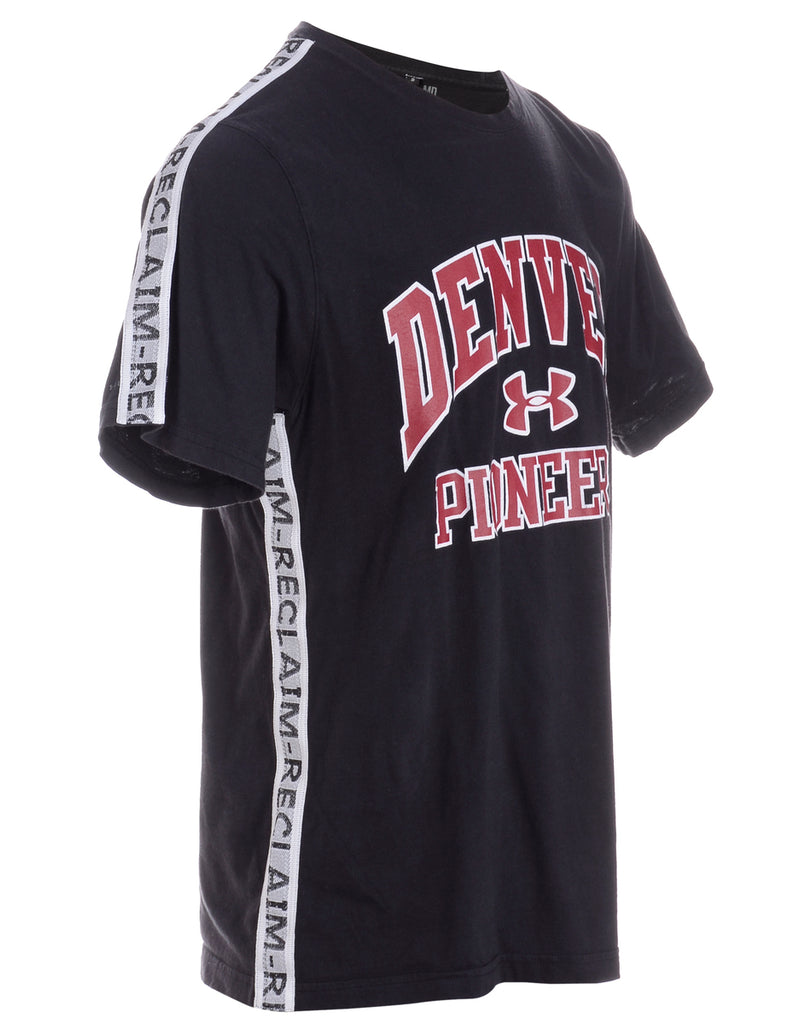 Beyond Retro Label Label Kourt Side Tape T-Shirt
