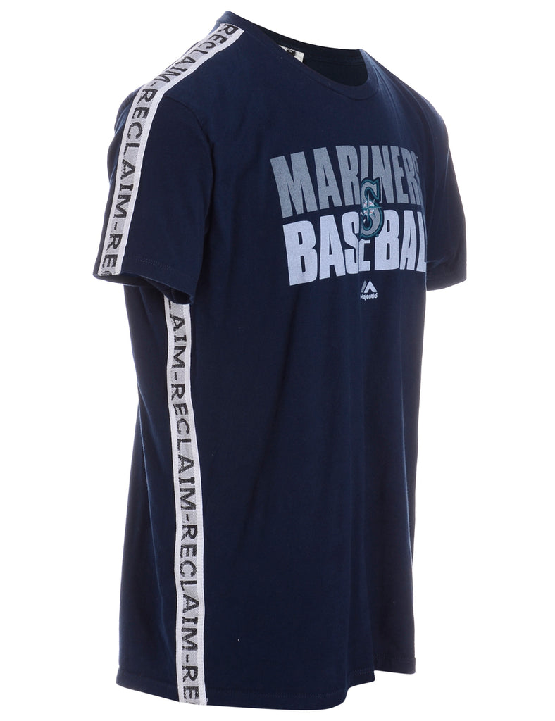 Beyond Retro Label Label Kourt Side Tape T-Shirt
