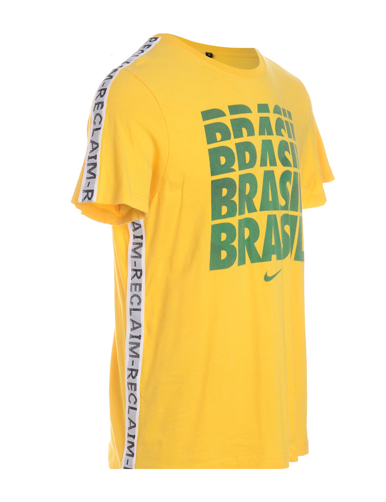 Beyond Retro Label Label Kourt Side Tape T-Shirt