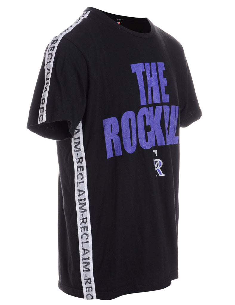 Beyond Retro Label Label Kourt Side Tape T-Shirt