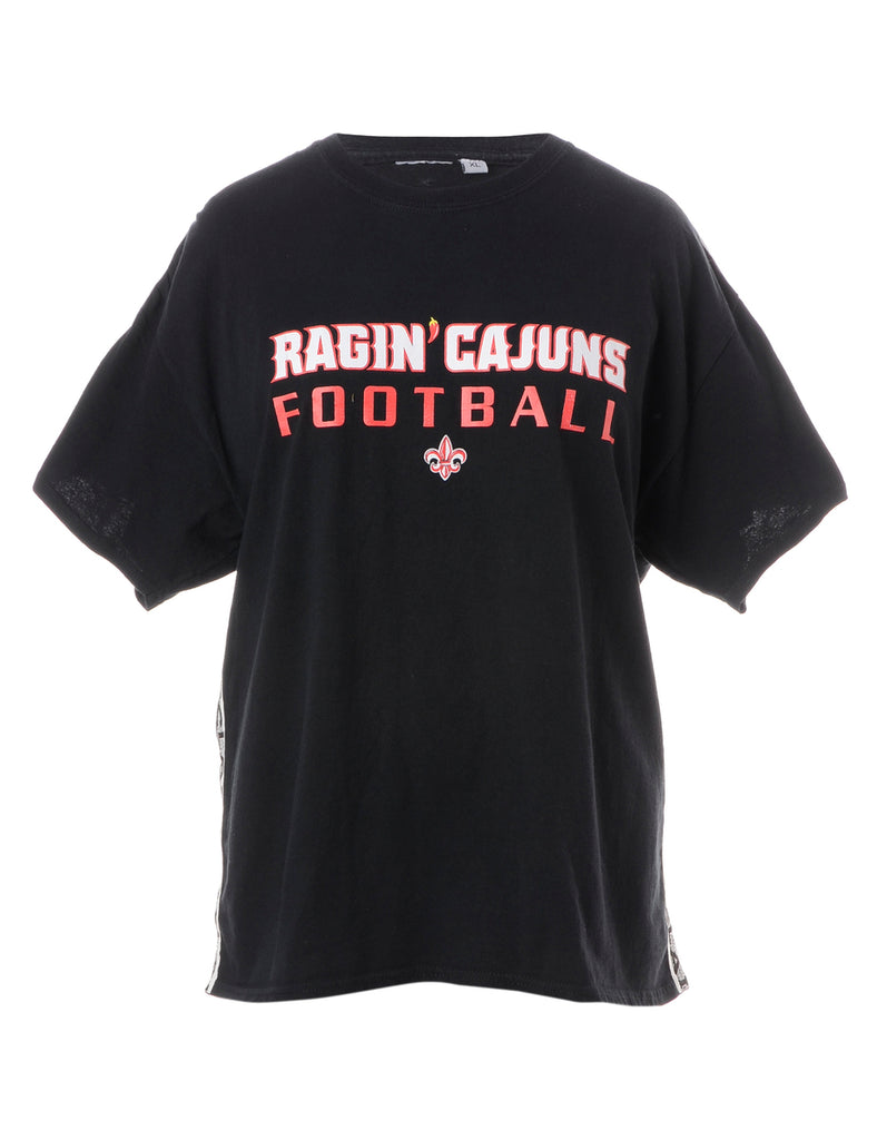 Beyond Retro Label Label Kourt Side Tape T-Shirt