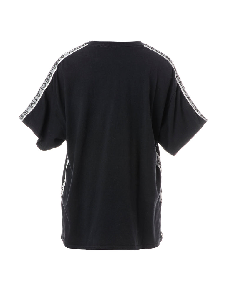 Beyond Retro Label Label Kourt Side Tape T-Shirt
