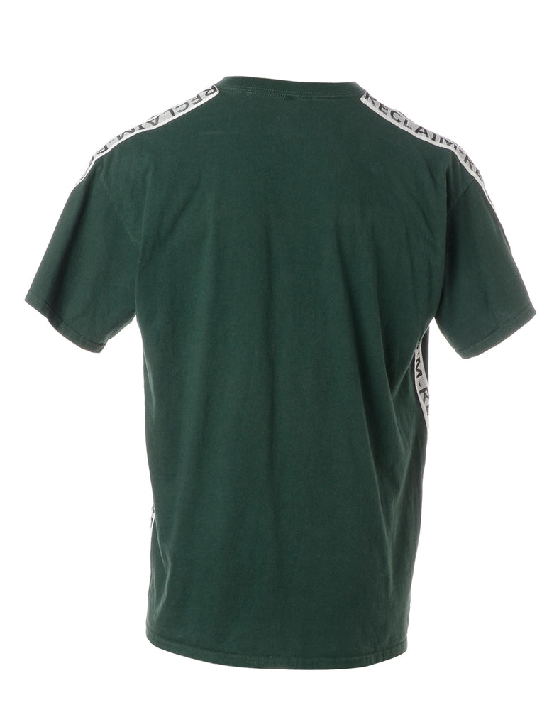 Beyond Retro Label Label Kourt Side Tape T-Shirt