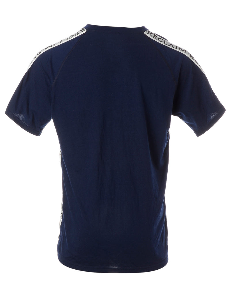 Beyond Retro Label Label Kourt Side Tape T-Shirt