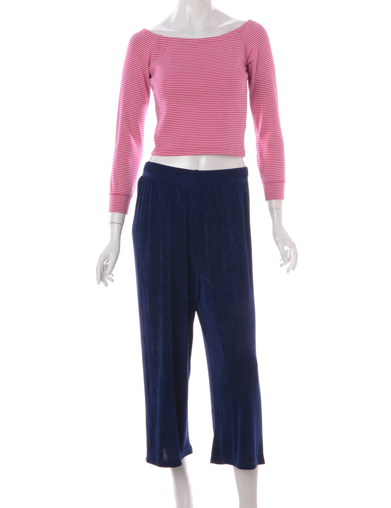Beyond Retro Label Label Lara Cropped Lycra Trouser