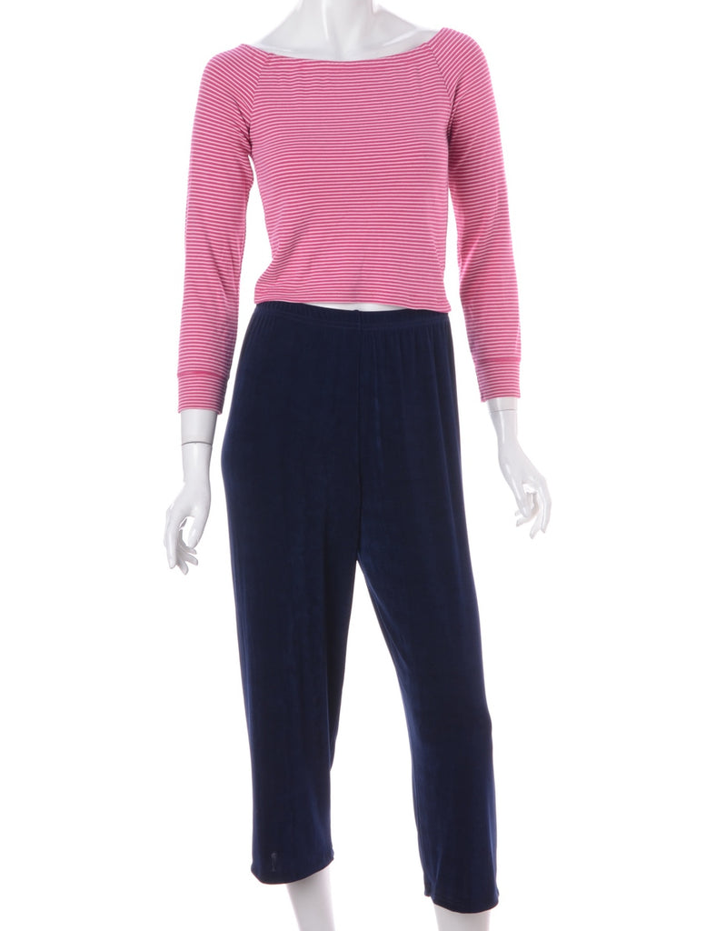 Beyond Retro Label Label Lara Cropped Lycra Trouser