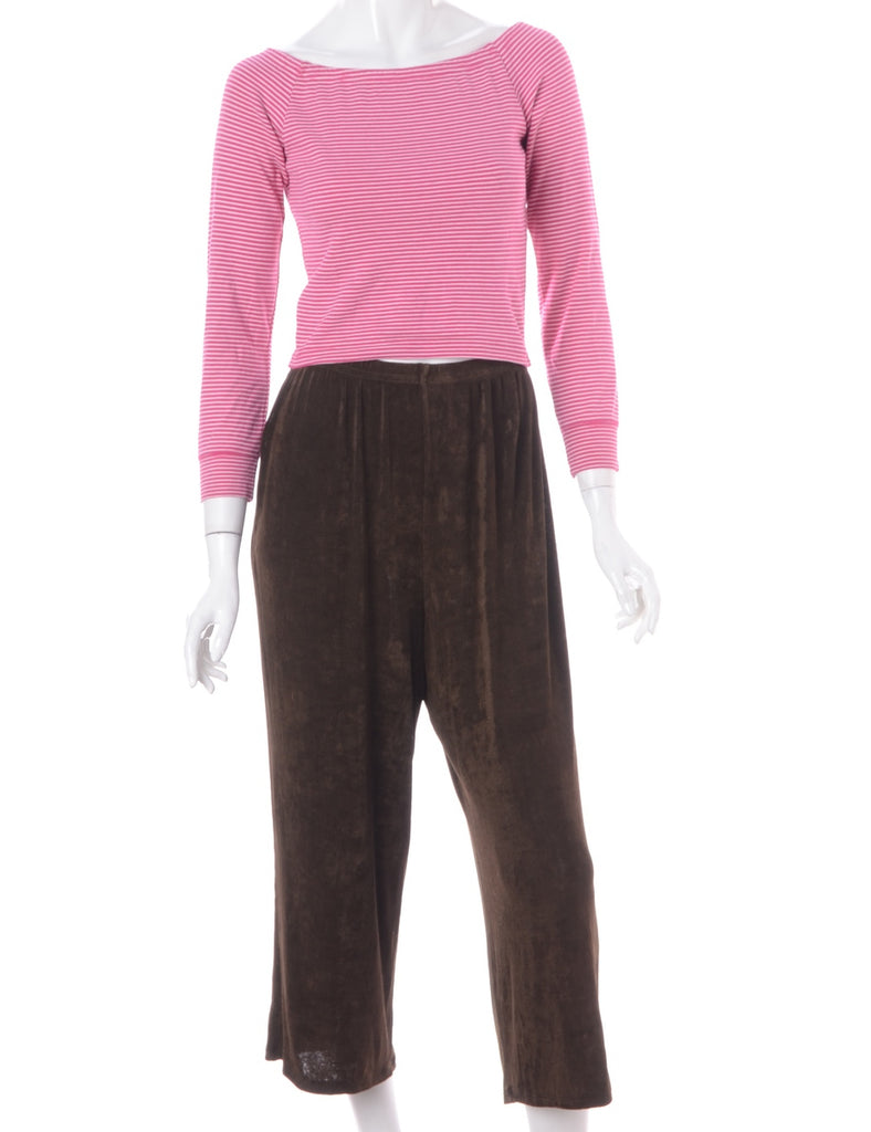 Beyond Retro Label Label Lara Cropped Lycra Trouser