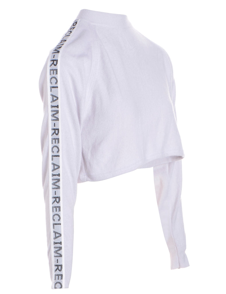 Beyond Retro Label Label Long Sleeved Kira Cropped Tape Knit
