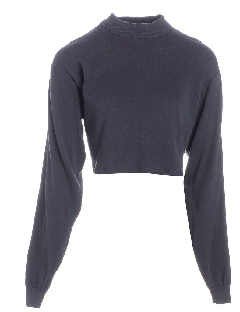 Beyond Retro Label Label Long Sleeved Kira Cropped Tape Knit