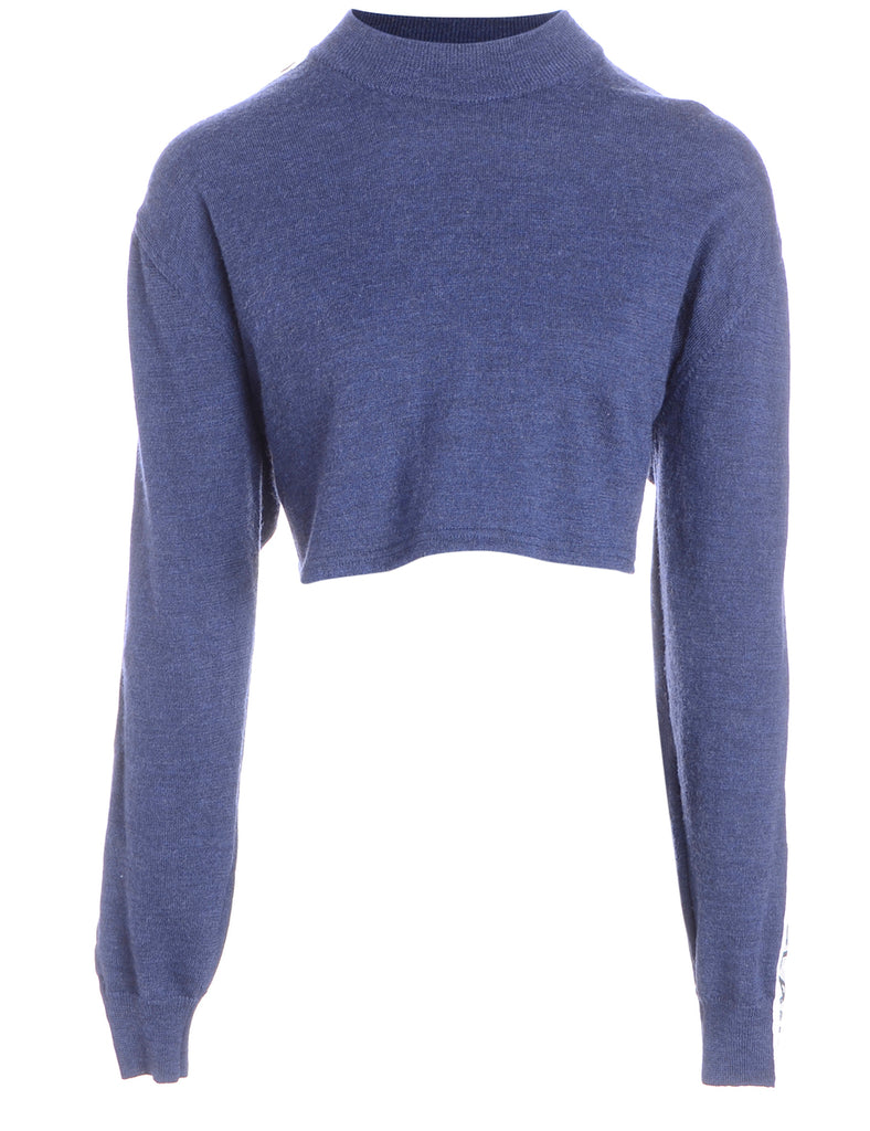 Beyond Retro Label Label Long Sleeved Kira Cropped Tape Knit