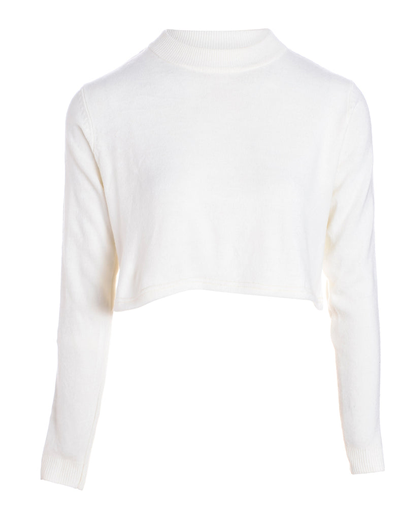 Beyond Retro Label Label Long Sleeved Kira Cropped Tape Knit