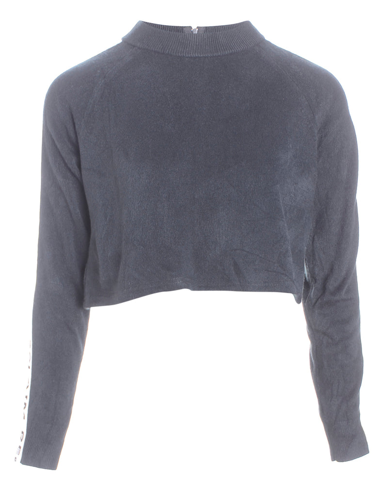 Beyond Retro Label Label Long Sleeved Kira Cropped Tape Knit