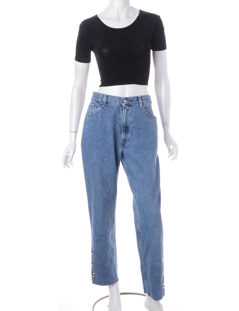 Beyond Retro Label Label Lou Bottom Eyelet Jeans
