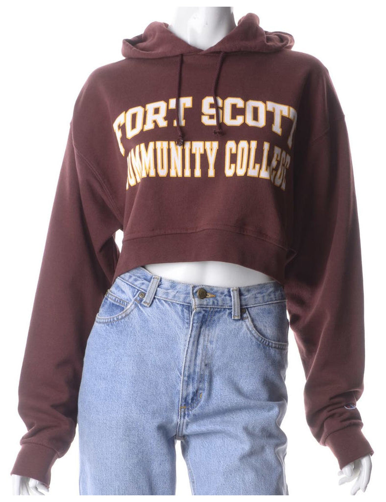 Beyond Retro Label Label Louise Cropped Sports Sweatshirt