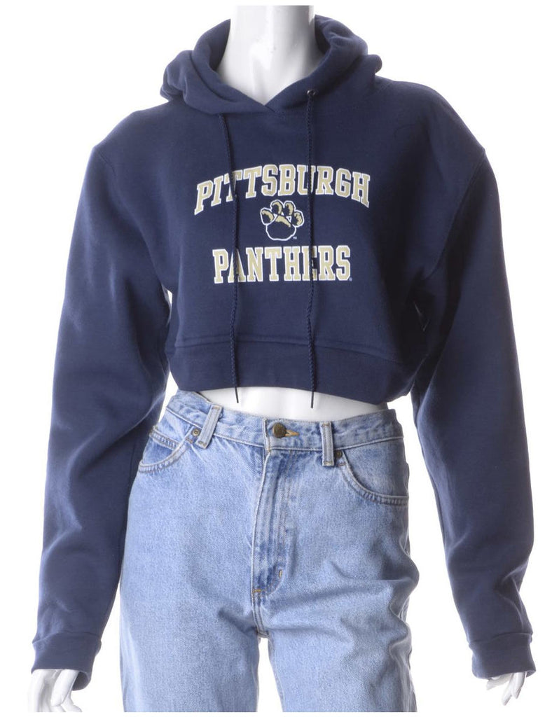 Beyond Retro Label Label Louise Cropped Sports Sweatshirt