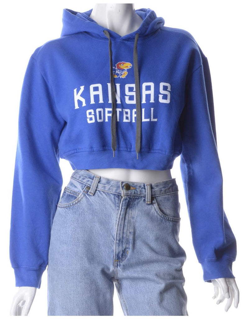 Beyond Retro Label Label Louise Cropped Sports Sweatshirt