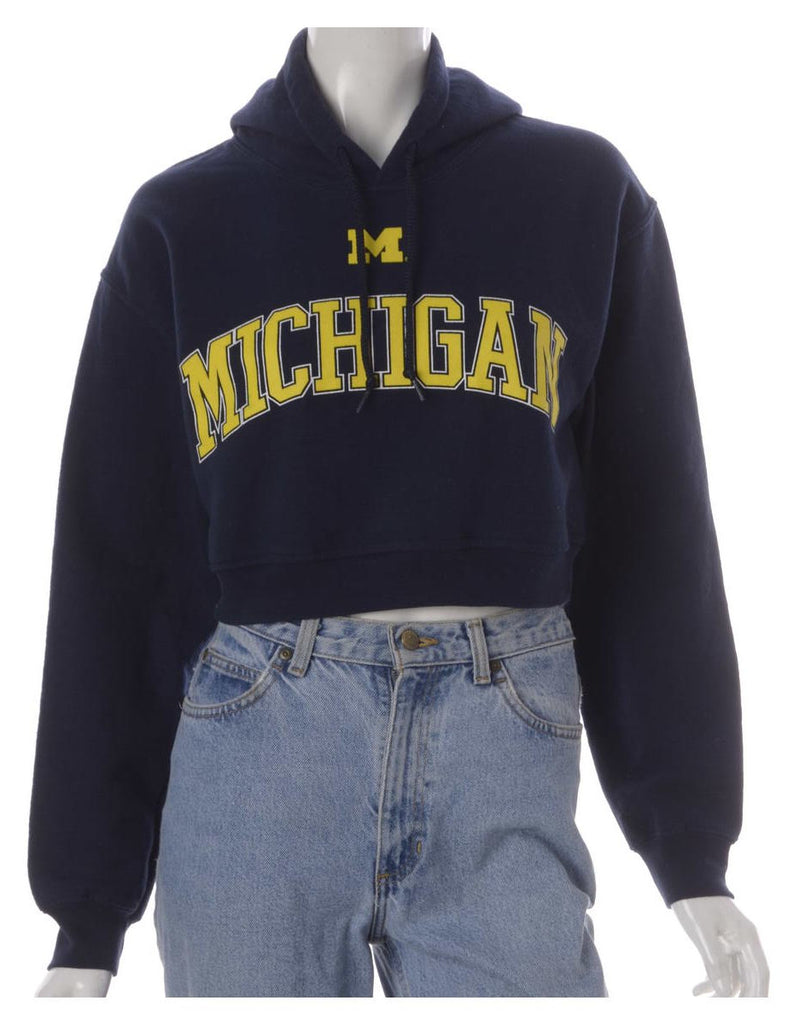 Beyond Retro Label Label Louise Cropped Sports Sweatshirt