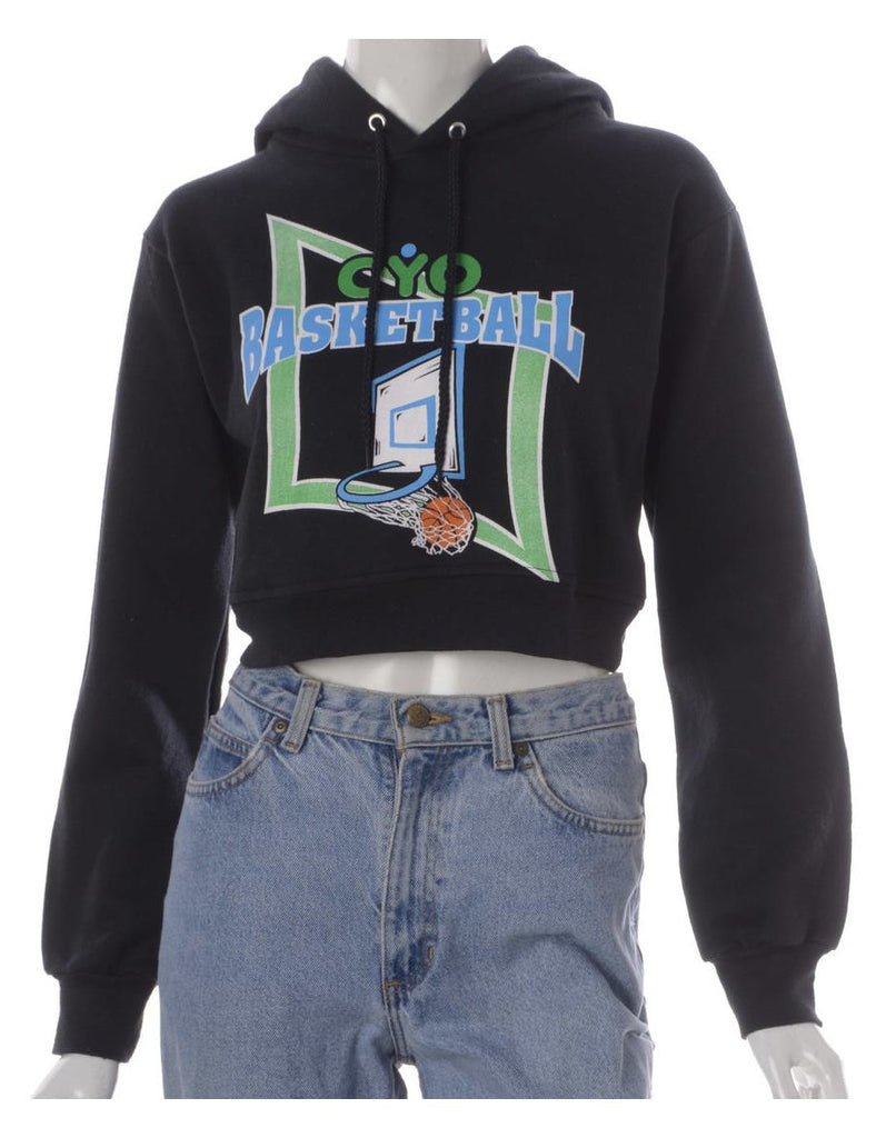 Beyond Retro Label Label Louise Cropped Sports Sweatshirt