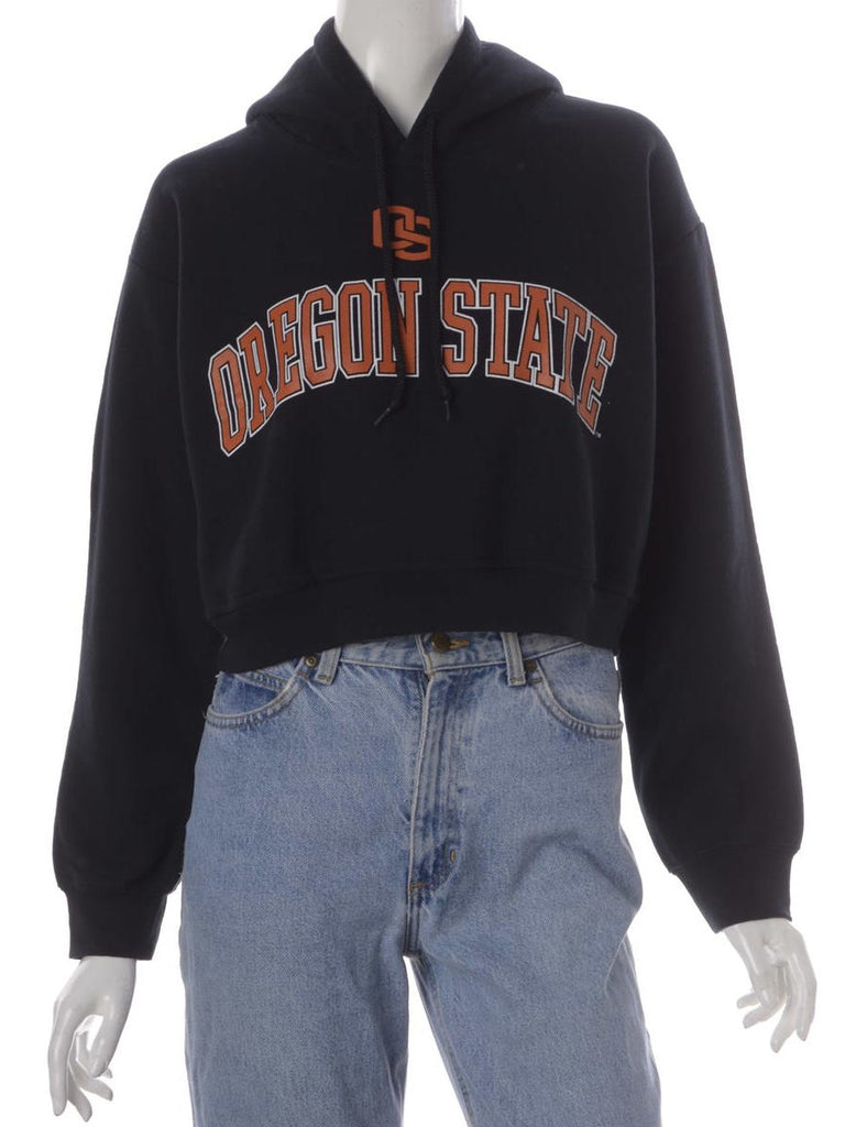 Beyond Retro Label Label Louise Cropped Sports Sweatshirt