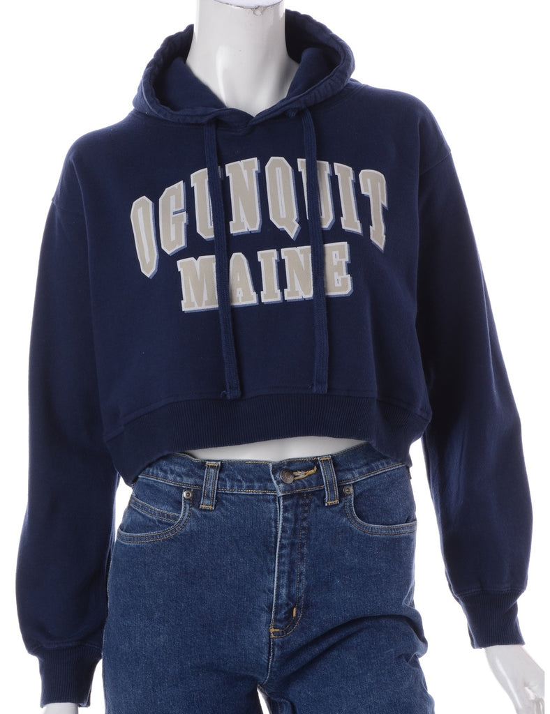 Beyond Retro Label Label Louise Cropped Sports Sweatshirt