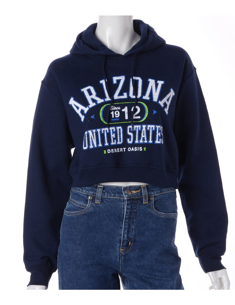 Beyond Retro Label Label Louise Cropped Sports Sweatshirt
