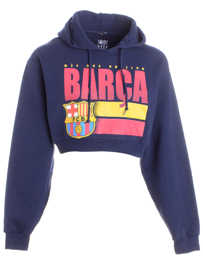 Beyond Retro Label Label Louise Cropped Sports Sweatshirt