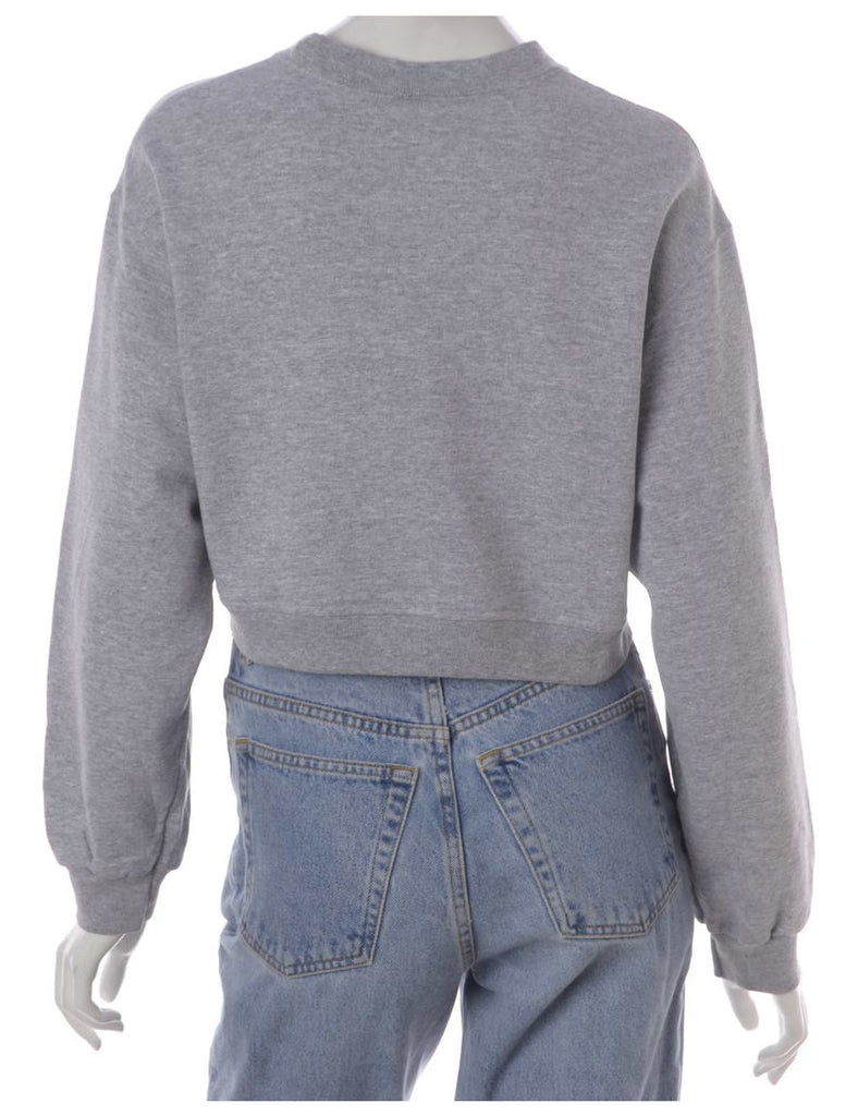 Beyond Retro Label Label Louise Cropped Sports Sweatshirt