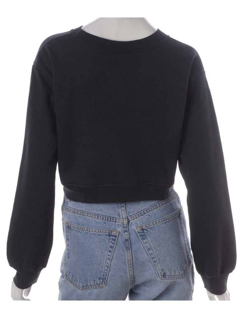 Beyond Retro Label Label Louise Cropped Sports Sweatshirt