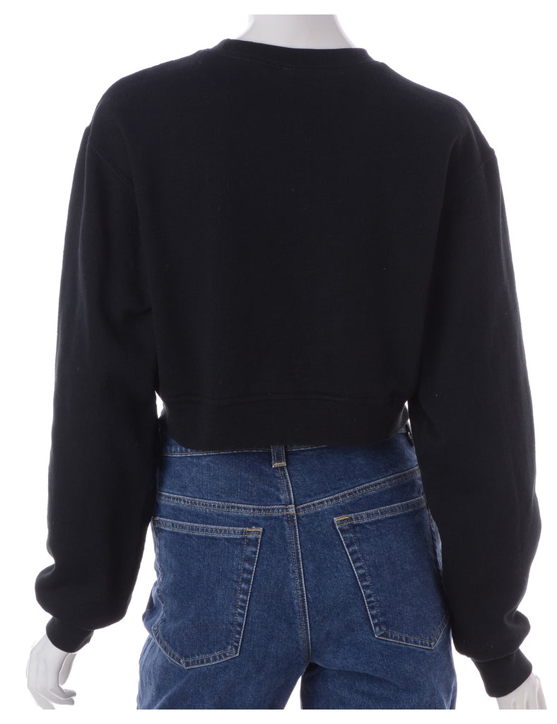 Beyond Retro Label Label Louise Cropped Sports Sweatshirt