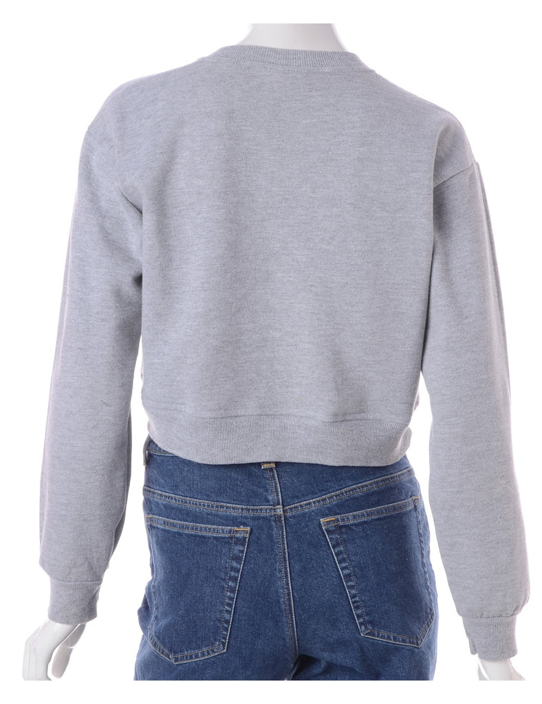 Beyond Retro Label Label Louise Cropped Sports Sweatshirt