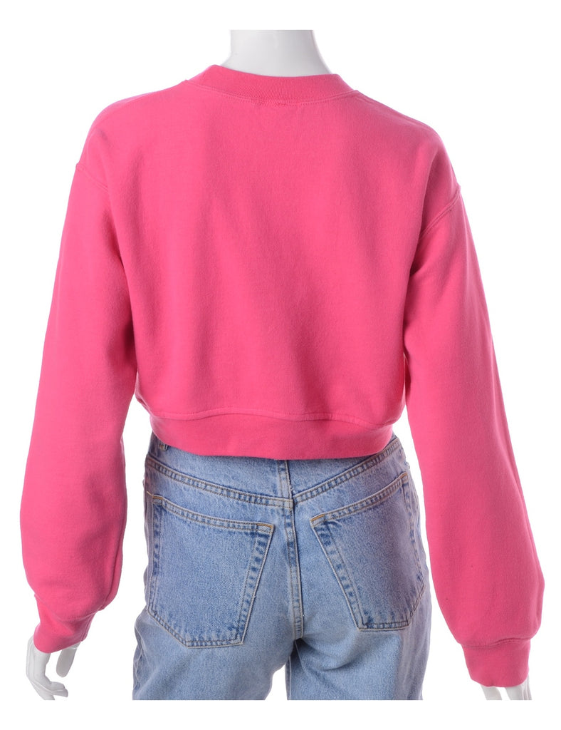 Beyond Retro Label Label Louise Cropped Sports Sweatshirt