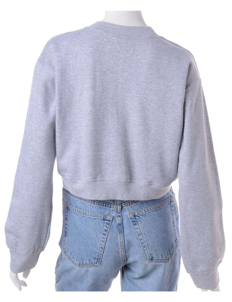 Beyond Retro Label Label Louise Cropped Sports Sweatshirt