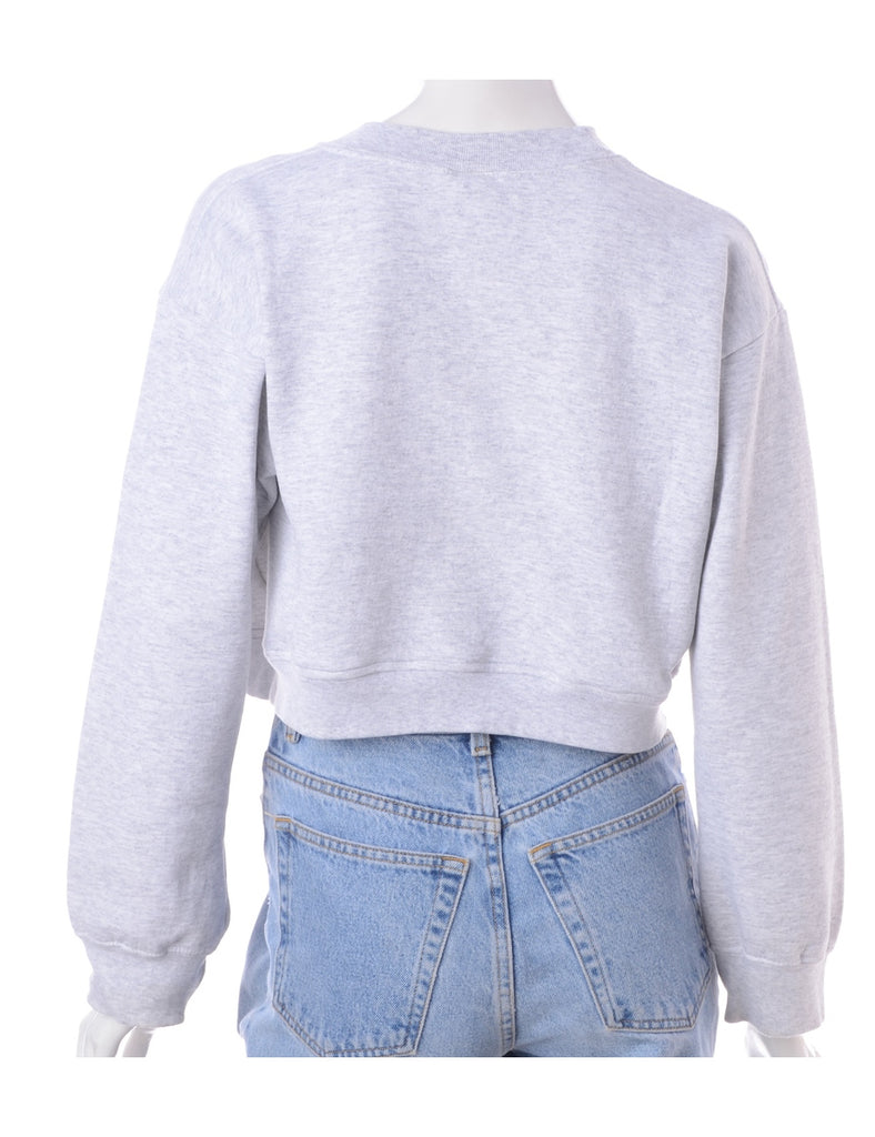 Beyond Retro Label Label Louise Cropped Sports Sweatshirt
