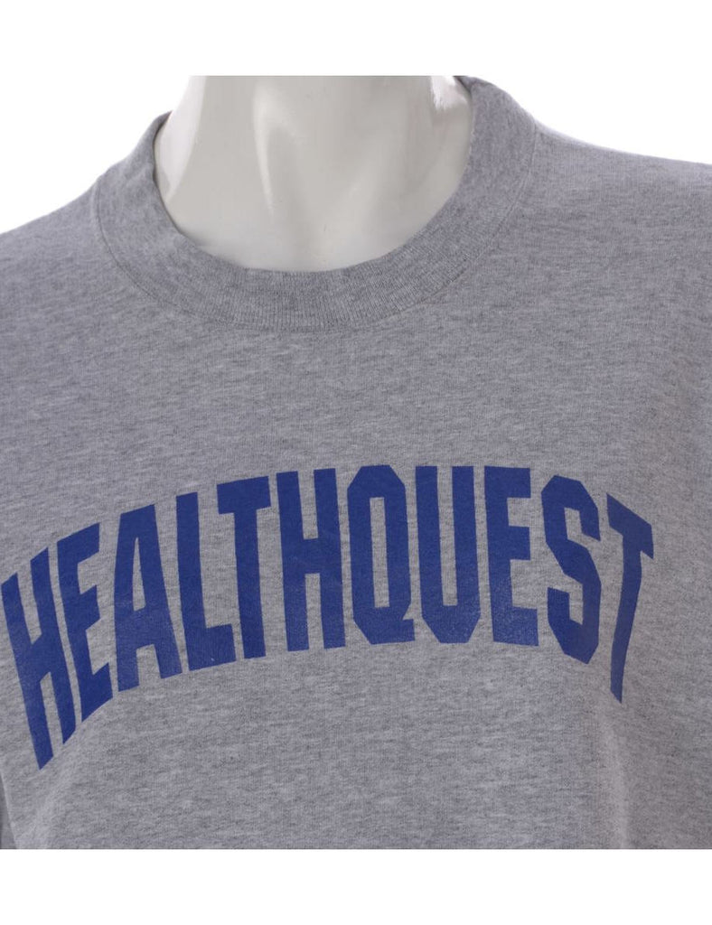 Beyond Retro Label Label Louise Cropped Sports Sweatshirt