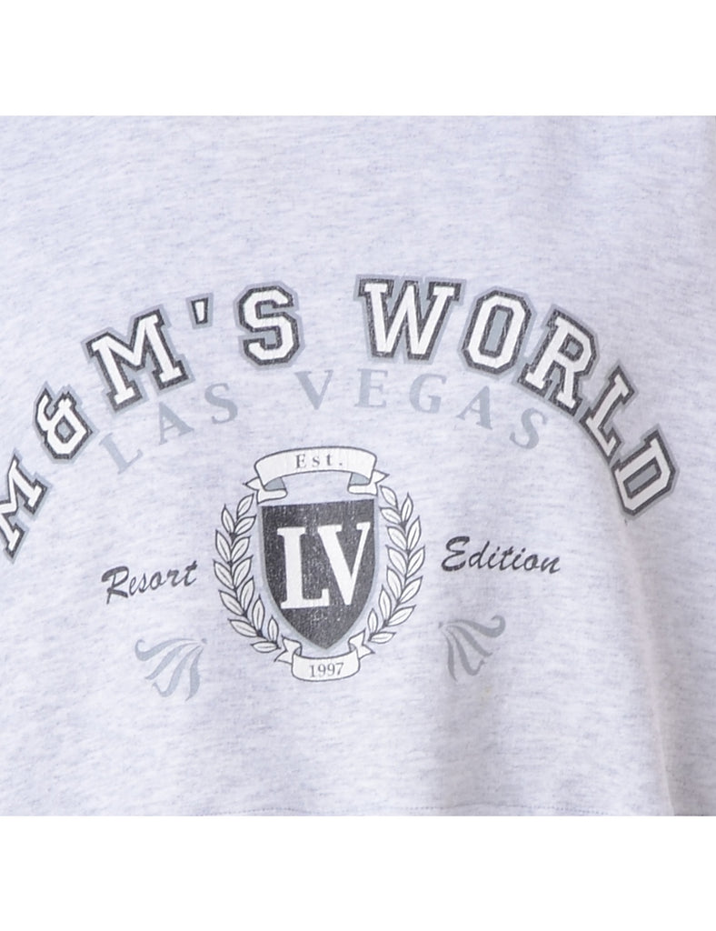 Beyond Retro Label Label Louise Cropped Sports Sweatshirt