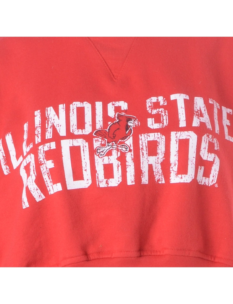 Beyond Retro Label Label Louise Cropped Sports Sweatshirt