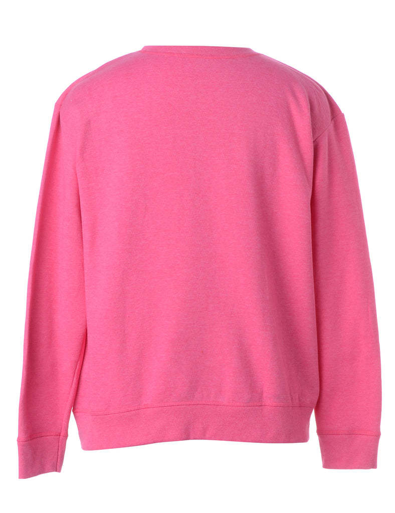 Beyond Retro Label Label Love Rat Embroidered Sweatshirt