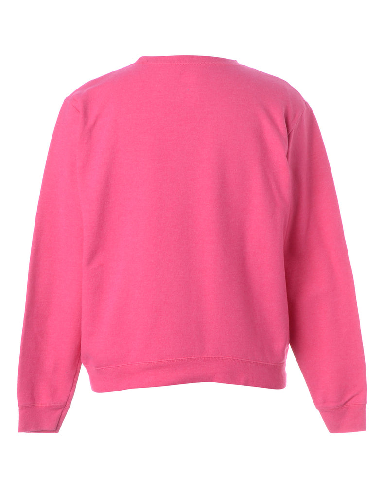 Beyond Retro Label Label Love Rat Embroidered Sweatshirt