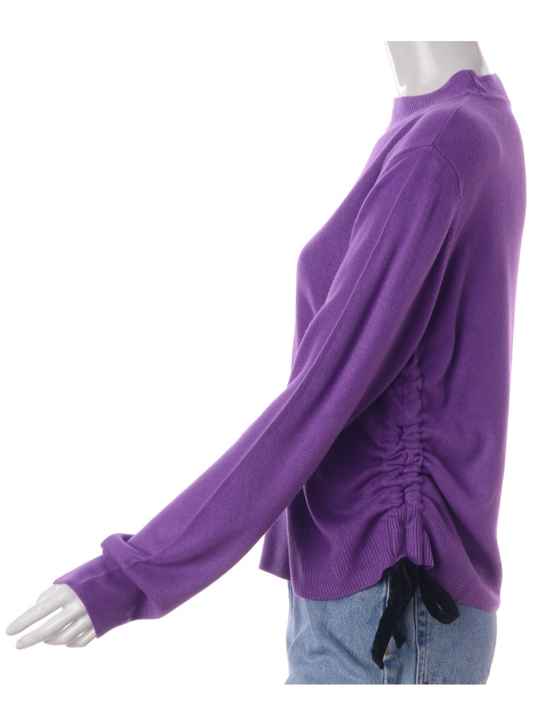Beyond Retro Label Label Marcy Ruched Side Knit