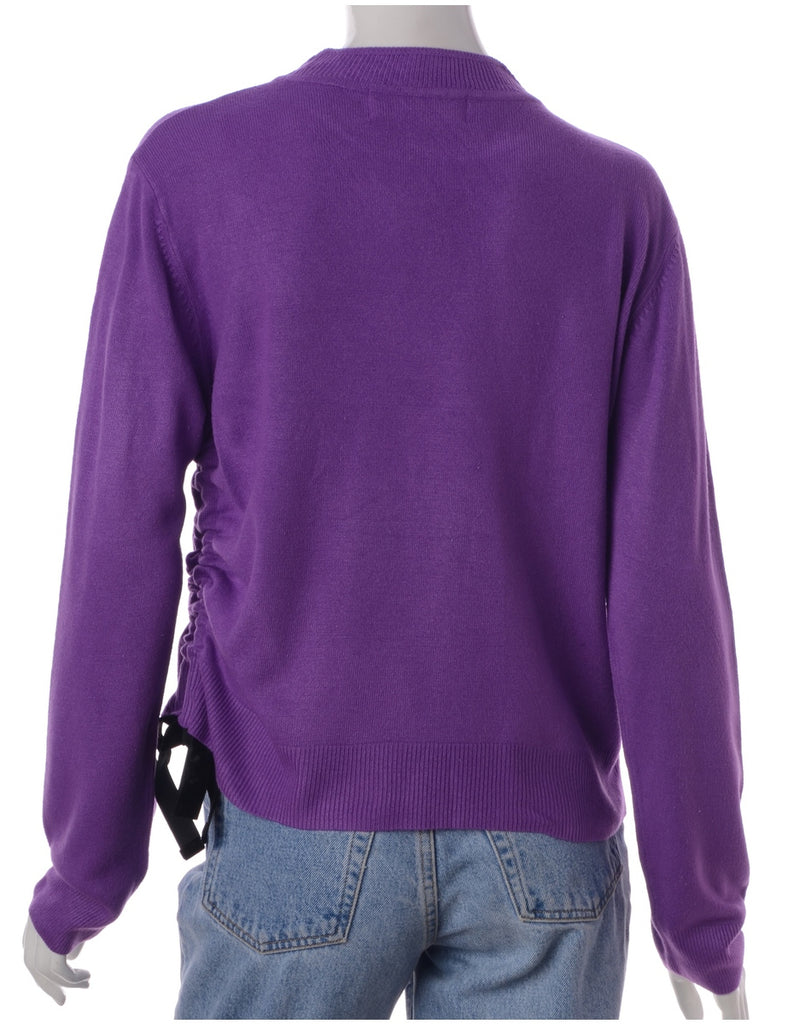 Beyond Retro Label Label Marcy Ruched Side Knit