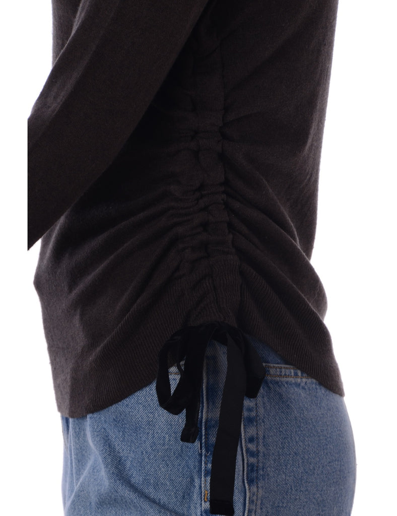Beyond Retro Label Label Marcy Ruched Side Knit