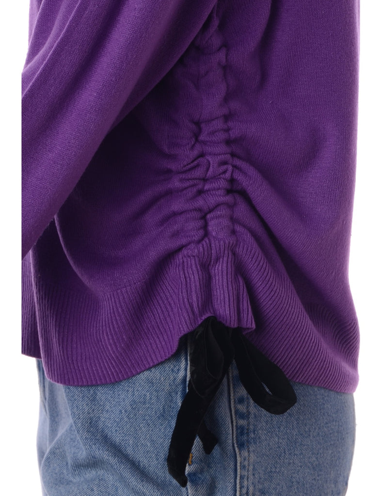 Beyond Retro Label Label Marcy Ruched Side Knit