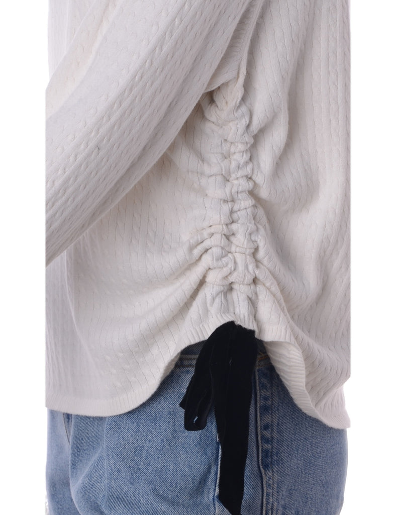 Beyond Retro Label Label Marcy Ruched Side Knit