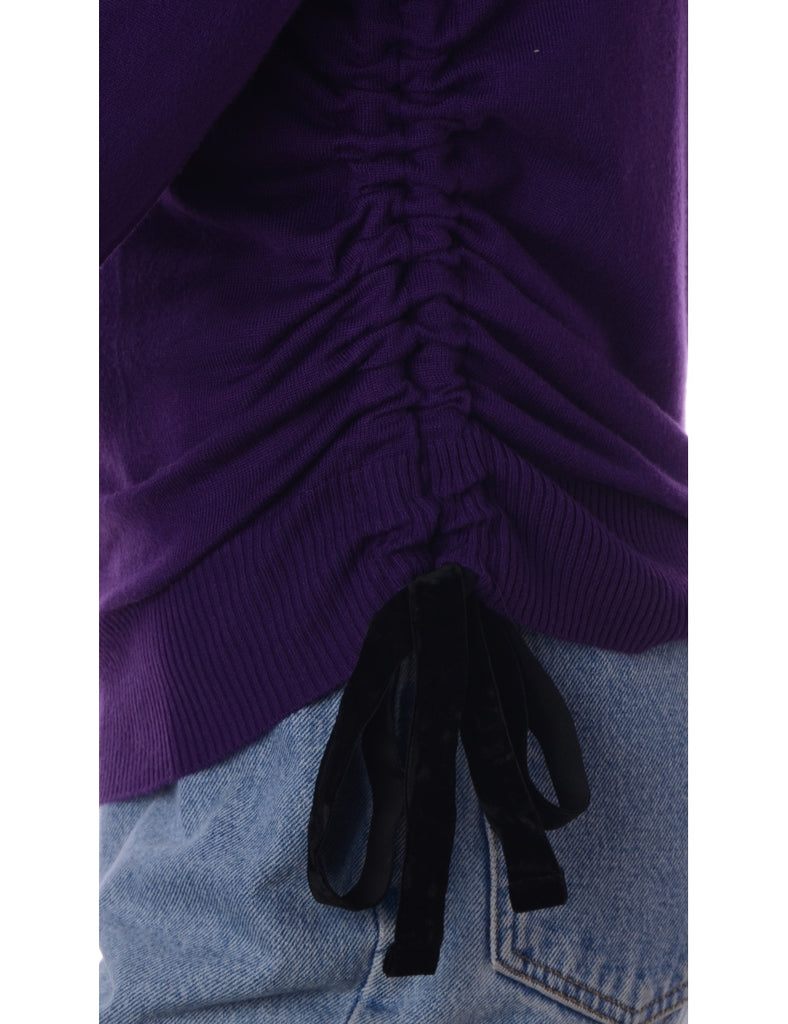 Beyond Retro Label Label Marcy Ruched Side Knit