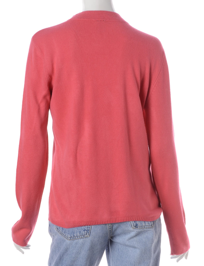 Beyond Retro Label Label Michelle Zip Through Turtle Neck