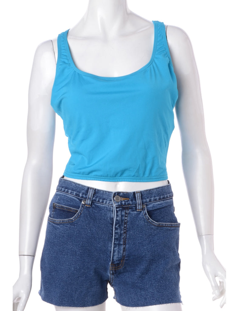 Beyond Retro Label Label Misty Cropped Swimsuit Top