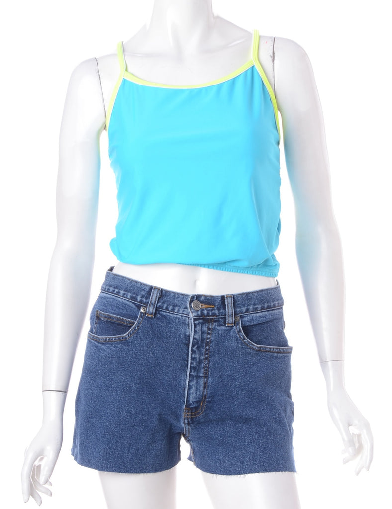 Beyond Retro Label Label Misty Cropped Swimsuit Top