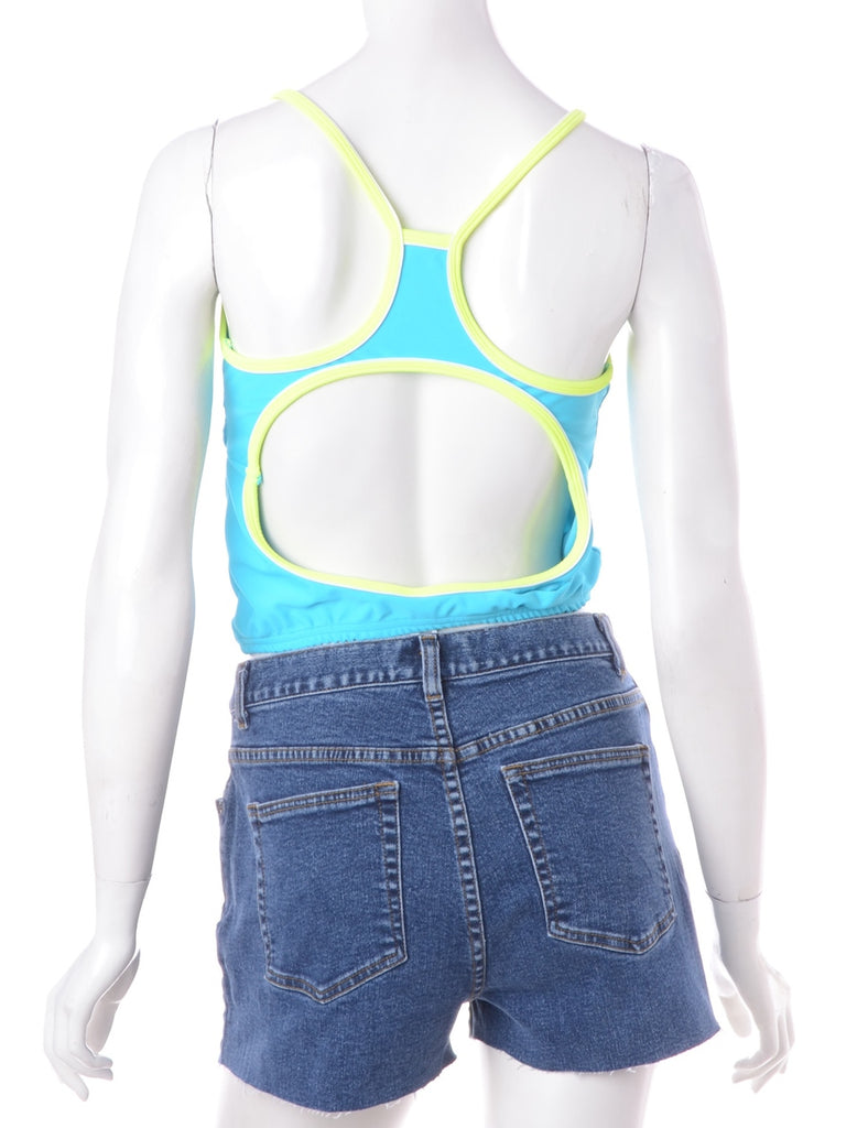 Beyond Retro Label Label Misty Cropped Swimsuit Top
