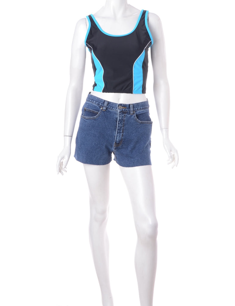 Beyond Retro Label Label Misty Cropped Swimsuit Top