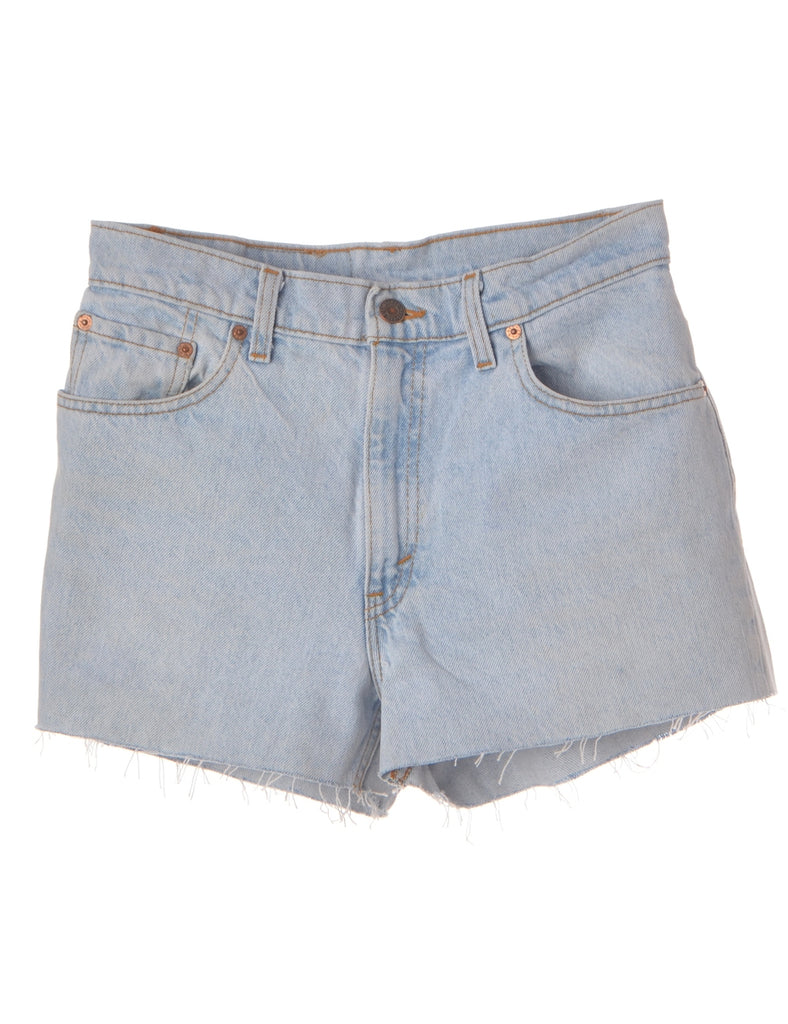 Beyond Retro Label Label Molly Frayed denim shorts